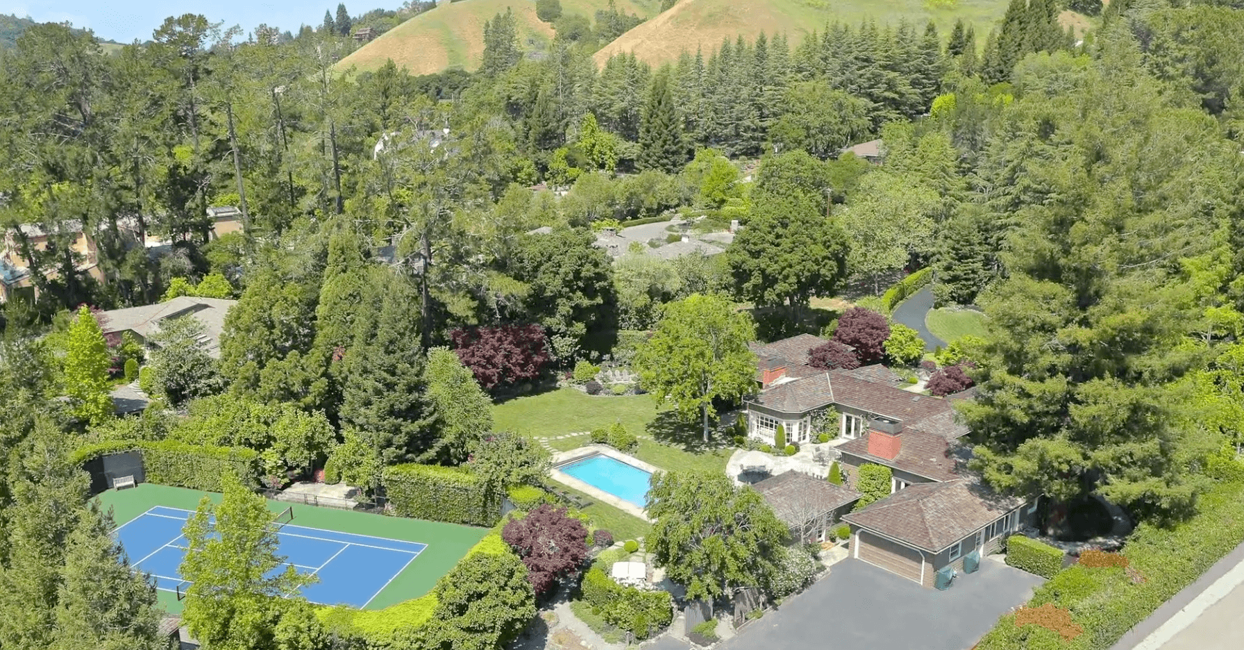 Happy Valley neighborhood in Lafayette, California